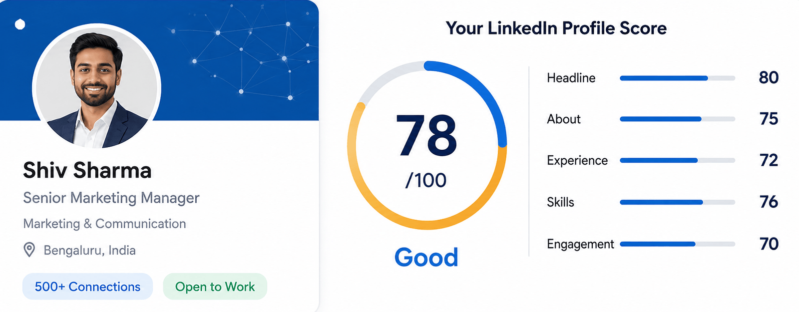 Linkedin Score check Linkedin optimize